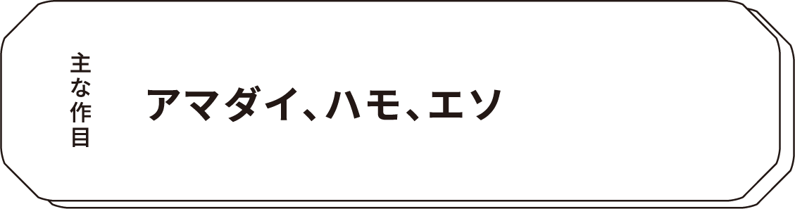 主な作目